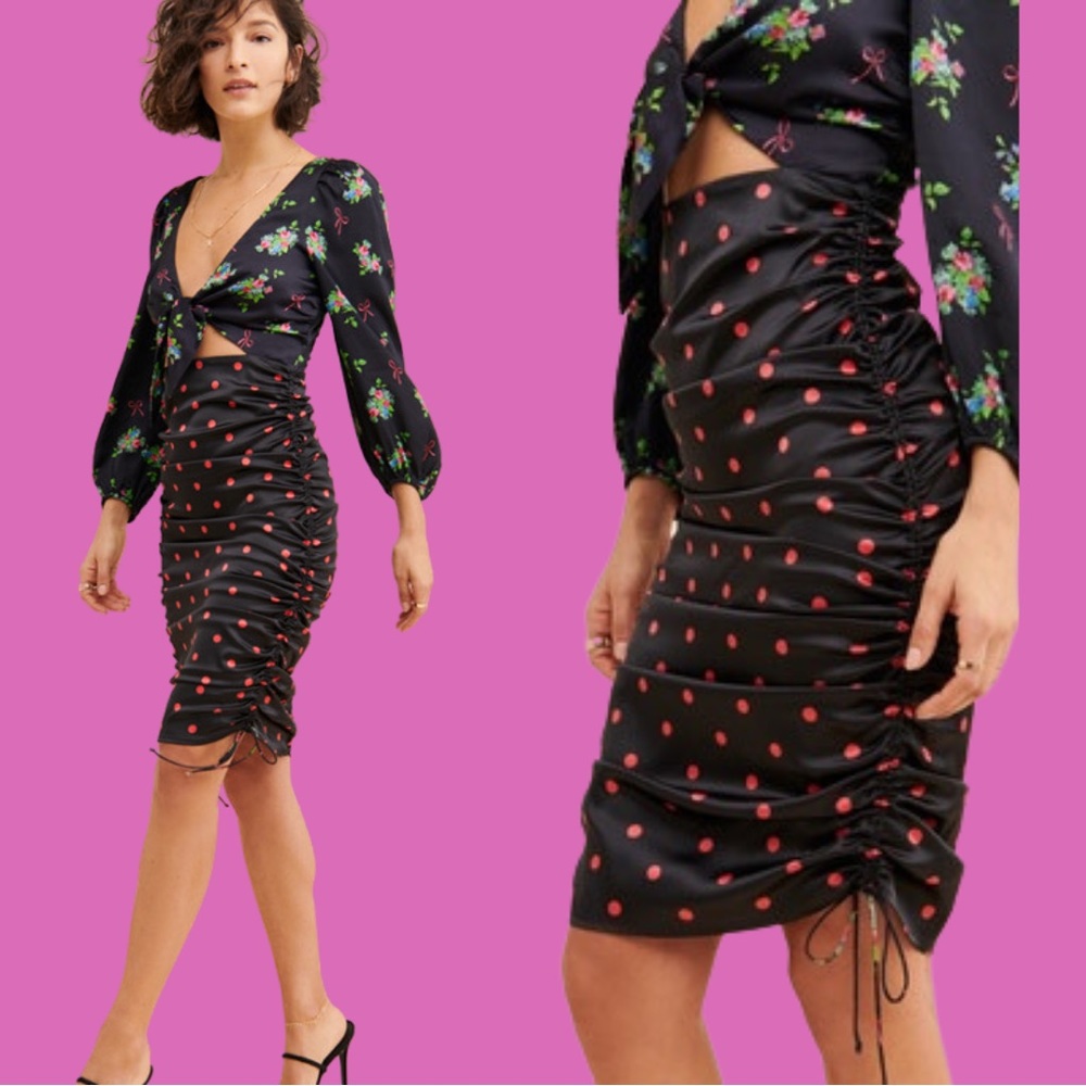 NWOT For Love and Lemons Wilson Print Dress💝